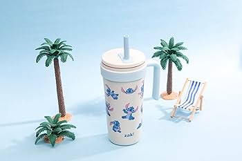 ❤︎RILY ’S❤︎ Zak Designs Disney Lilo & Stitch Fairway Travel Tumbler for